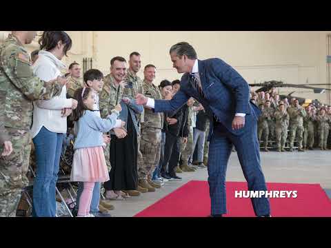 AFN Humphreys -  Secretary of War visits Republic of Korea