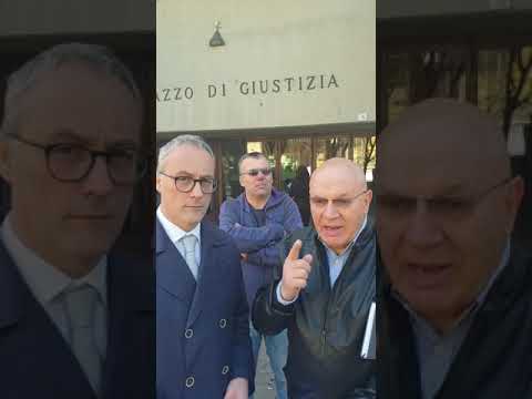 Tribunale di Como: Angelo Orsenigo con Paolo Bocedi sos Italia