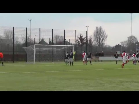6 mrt '16 UVV 1 - Vreeswijk 1 com 1-1 Kopbal Younes op lat