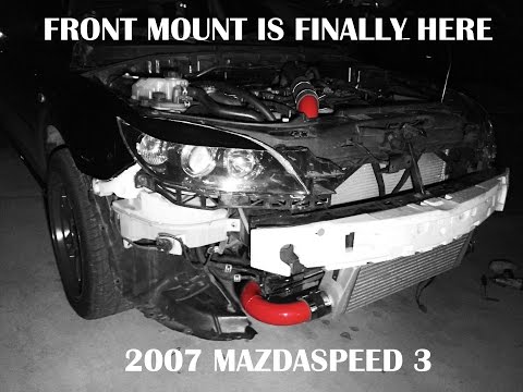 TREADSTONE TR8 MAZDASPEED 3 FRONT MOUNT INTERCOOLER [GUIDE]