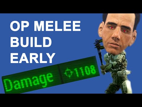 Fallout 4 OP VATS Melee Build For Survival Difficulty