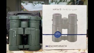 Fernglas-Vorstellung Eschenbach sektor D 10 x 42 compact+ für Reise Camping Vanlife Hobby Adventure