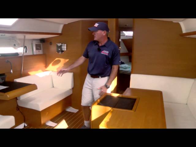 Offshore Sailing School - Tour a Cruising Boat Interior