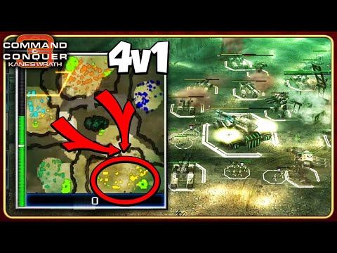 Kane's Wrath PRO vs 4 Teamers