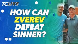 7 matches since Zverev has broken Sinner’s serve 😱 Wimbledon men's final preview | TC Live