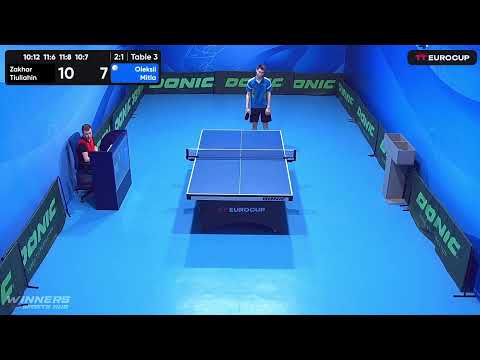 10:45 Zakhar Tiuliahin 3-1 Oleksii Mitla 02.05.2023 TT Euro.Cup Ukraine Master. Table 3