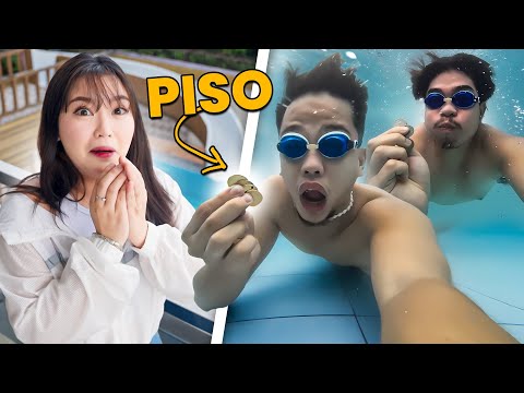 BG SWIMMING BATTLE sa BG HOUSE - Pikunan sa Ilalim ng Pool