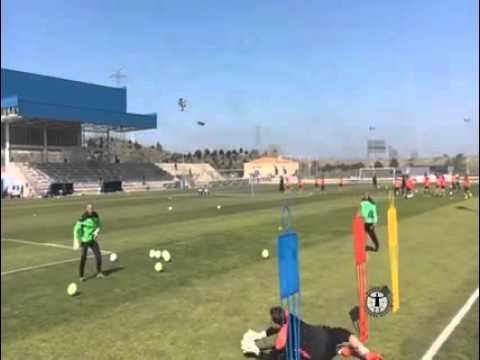 HOY ENTRENAMOS CON EMILIO LÓPEZ, ENTRENADOR DE PORTERO DEL GETAFE