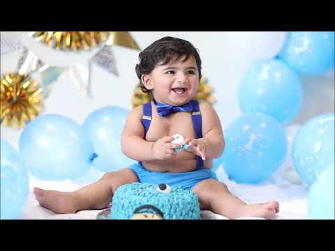 Vivin's Birthday Cake Smash