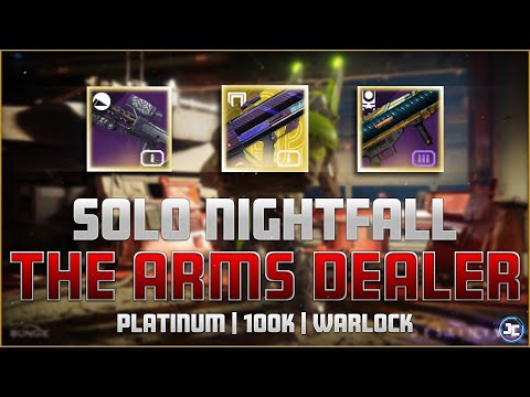 Solo Nightfall: The Arms Dealer with Easy Boss Cheese - 100k - Platinum - Master(1330) | Destiny 2