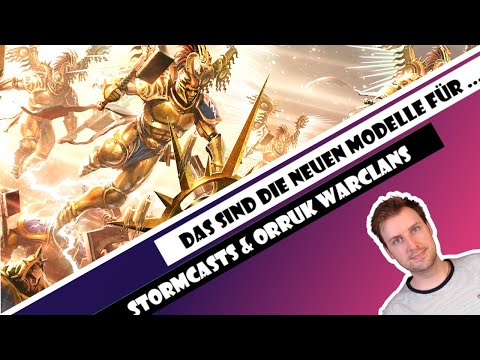 Neue Modelle für die Stormcast Eternals und Orruk Warclans | Age of Sigmar | #NEWAOS #Warhammer