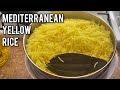 Mediterranean yellow rice | Turmeric Rice | Basmati rice recipe | how to cook basmati rice