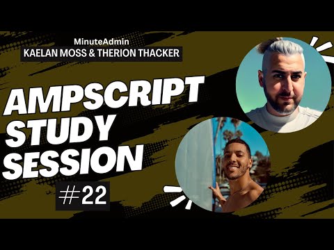 AMPscript Study Session #22 | Salesforce Marketing Cloud