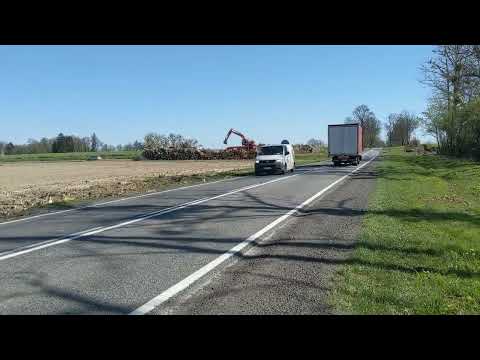 Początek projektowanej obwodnicy Strzele Krajeńskich km 0+000,00 ist proj km globalny 83+443,71