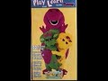 Barney Home Video Play Learn With Barney 1998
