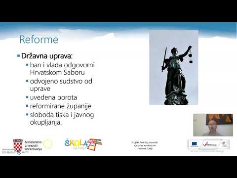 Povijest 3. r. SŠ - Ivan Mažuranić - ban pučanin