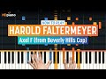 How To Play Axel F Beverly Hills Cop By Harold Faltermeyer HDpiano Part 1 Piano Tutorial