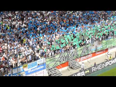 MSV Duisburg - Hallescher FC (Choreo)