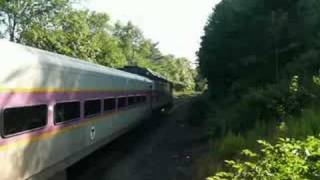 preview picture of video 'MBTA & Amtrak at Grafton, MA'