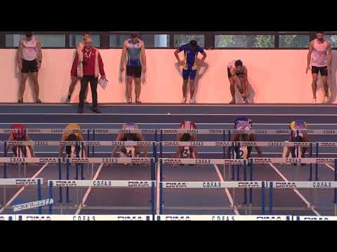60m Haies – Serie 2 – SEM – Championnat 92 & 78 Indoor 02/12/2018 – Eaubonne