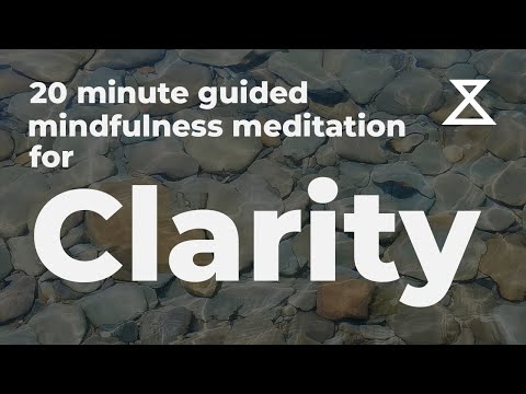 20 Minute Guided Meditation for Clarity (No Music, Voice Only)