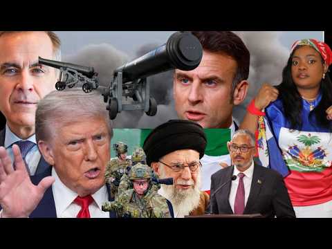 Iran lage tout gwo peyi yo nan reflechi tèlman li fè dega/ USA, Canada, Lafrans ap ranfòse sekirite 