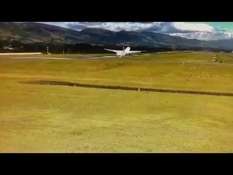 lberia A340 -600 damaged in hard landing at Quito