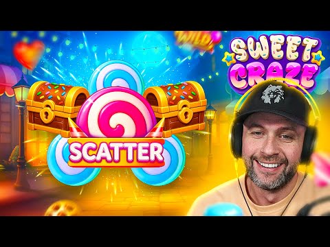 We got A TON OF BONUSES on SWEET CRAZE!! CANDY THEMED OPENING!!