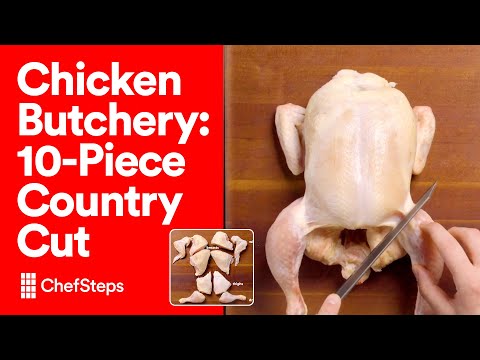 How to Butcher a Chicken: 10-Piece Country Cut