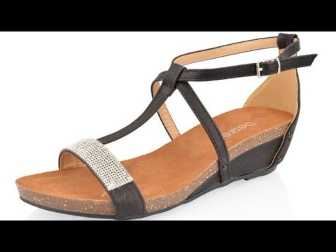 Zapatos DE MODA 2020 CÓMODOS / SANDALIAS de cuña baja / Fashion Love