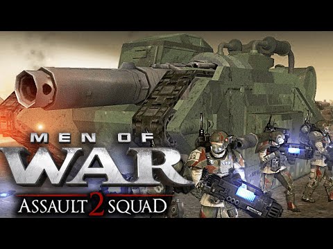 ULTIMATE MOD WARHAMMER 40K: Imperial Guard vs Blood Pact! - Men of War: Assault Squad 2