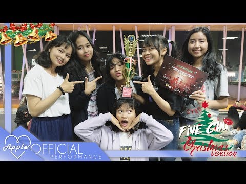 APPLE (에이쁠) - 'FIVE CHU' Christmas ver. (APINK DANCE COVER) @ KPOP CARES - D'Mall