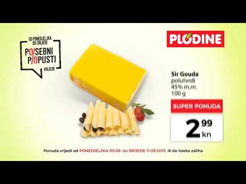 Plodine super akcija od 09.-11.09.2019.
