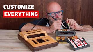 Re-casing a 50 Year Old Calculator in Wood