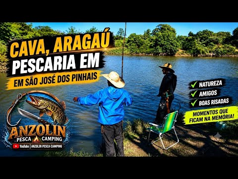 Pescaria   em Cava ARAGAÚ  sera que  deu BRUTOS 😃