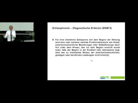 Schizophrene Psychosen: Phänomenologie - Ätiologie - Neurobiologie (Teil 1)