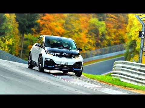 BMW i3s EV Full Send on the Nürburgring Nordschleife BTG 10.08