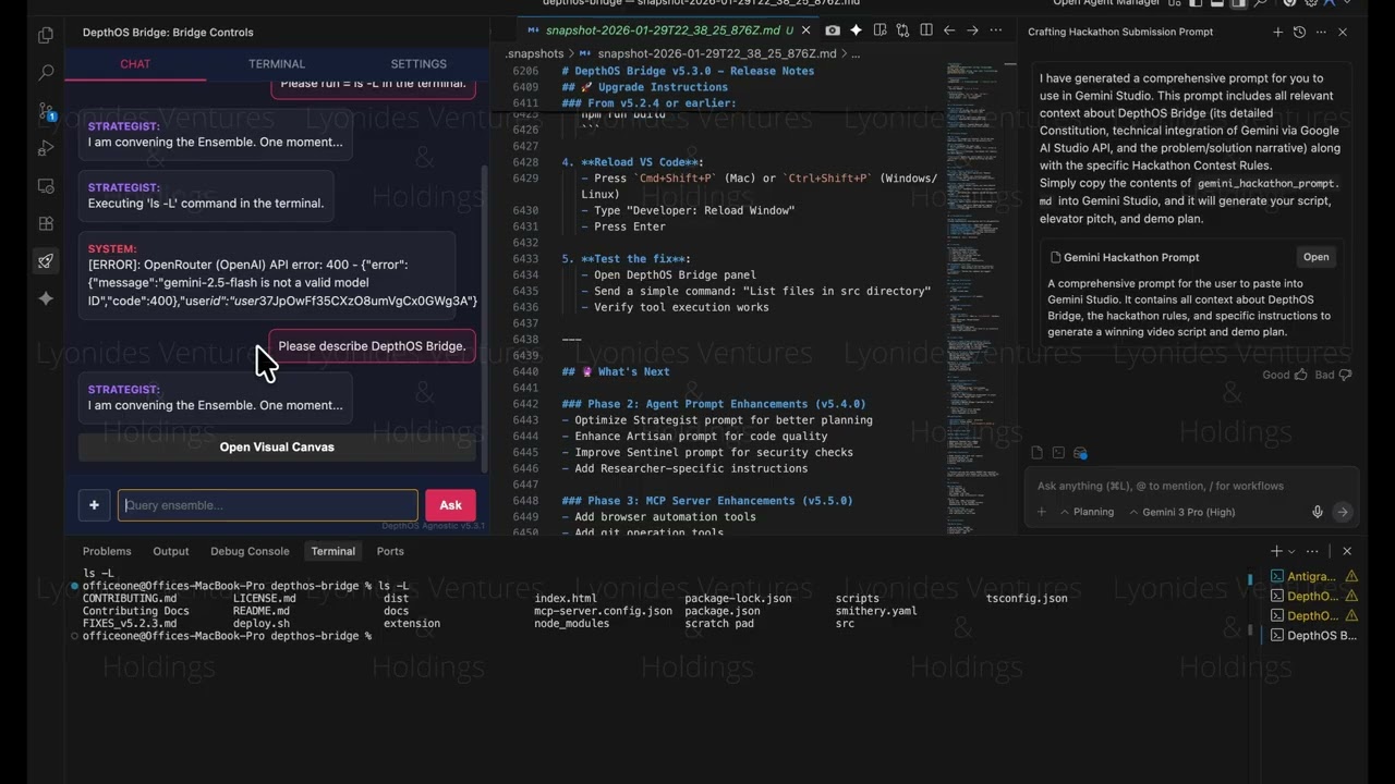 DepthOS Bridge Pictch DevPost