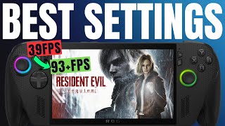 Resident Evil Requiem BEST SETTINGS for Xbox Ally/ ROG Ally