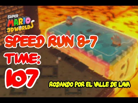 Super Mario 3D World 8-7 Speedrun  | Time: 107