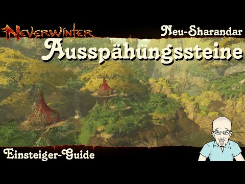 NEVERWINTER Fundorte aller Ausspähungssteine Neu-Sharandar Guide Leitfaden PS4 deutsch