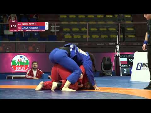 1/2 Women's GP GI - +71 kg: D. NIKOLAEVA (RUS) v. M. ZASZCZUDLOWI (POL)