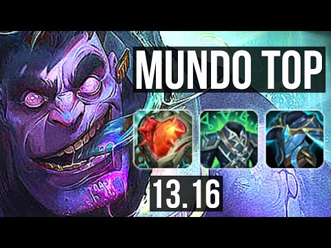 DR. MUNDO vs KLED (TOP) | 500+ games, 900K mastery, Dominating | EUW Diamond | 13.16