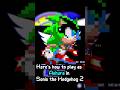 Play as Ashura in Sonic 2! #sonicthehedgehog #sonicthehedgehog2