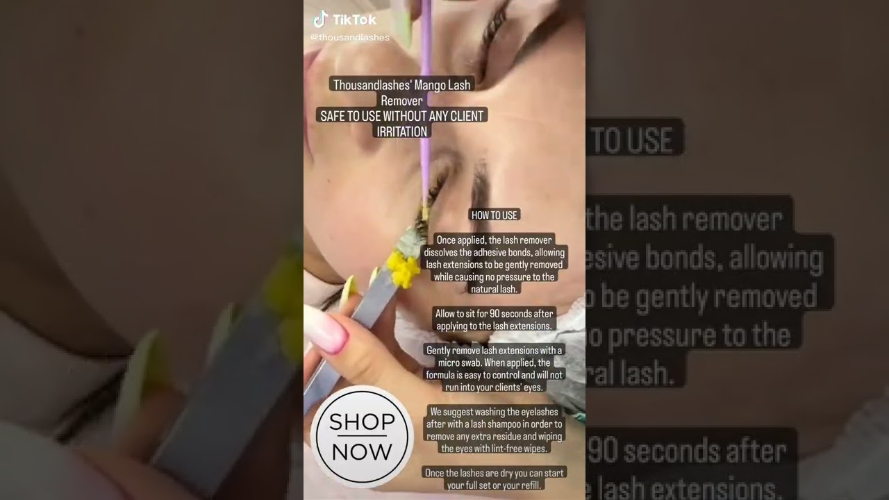 Lash Supply: Mango Cream Remover