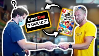 Trading in a Game for Store Credit then Buying the Exact Same Game with the Credit