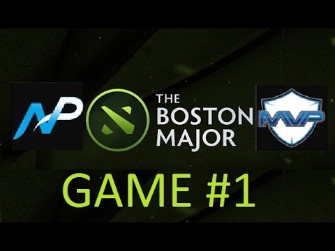 Team NP vs MVP.Phoenix.Game#1. Dota 2:The Boston Major| v1lat & LightOfHeaveN [RUS]