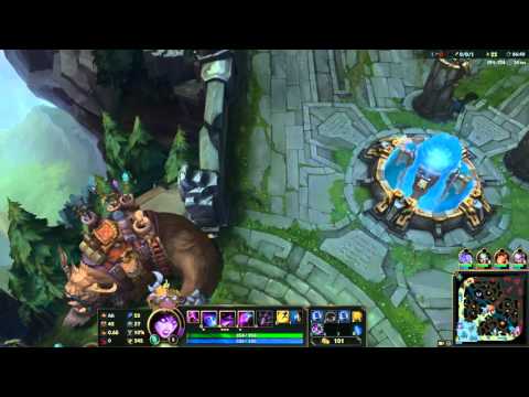 Morgana vs Volibear top lane S6