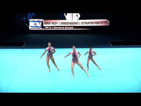 Israel 2 (ISR) - 2024 Acrobatic Worlds, Guimaraes (POR) Balance Qualification  Women's Group