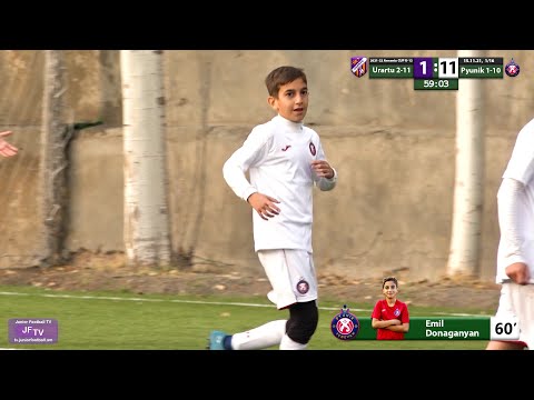 Urartu 2-11 (2-11) Pyunik 1-10 (15.11.21) 2021-22 CUP U-12, 1/16